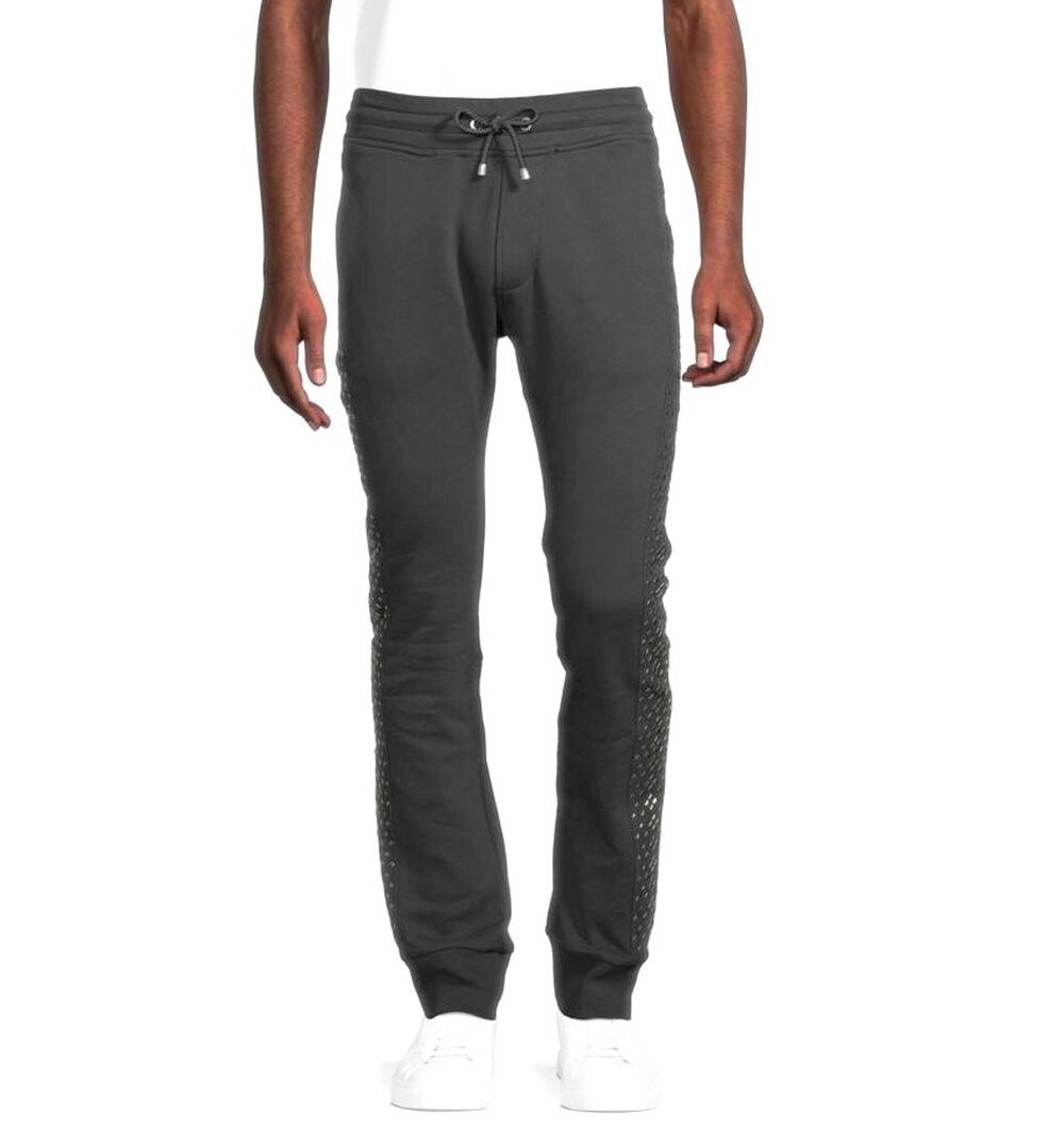 $795 NWT Cavalli Class by Roberto Cavalli Studded Classic-Fit Joggers Size XS